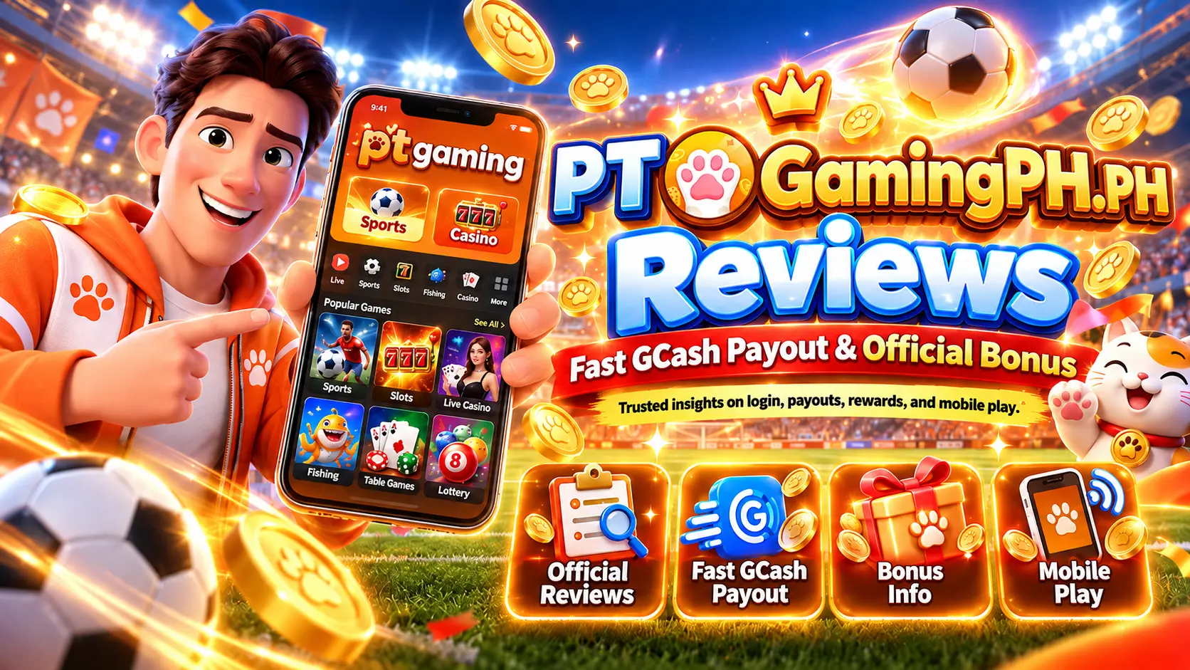 PTGaming PH Reviews Official Bonus and Fast GCash Payout